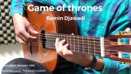 Game of thrones  گیم اف ترونزهمنوازی گیتار