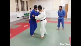 سنسی ابراهیم عزیزالهی Sensei Azizollahi Osoto gari