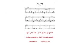 نت آهنگ naval یان تیرسن