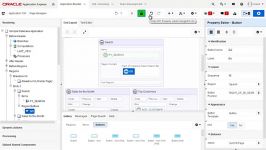اوراکل اپکس 5  Toolbar در Page Designer