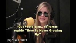 مصاحبه با♥Avril Lavigne♥