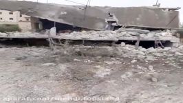بمباران هوایی تروریست‌های جبهه النصره در کفر نبل استان ادلب