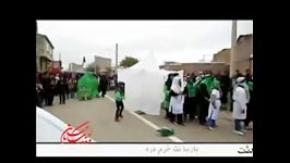 تعزیه آتش زدن خیمه زنجان شهرستان خرم دره