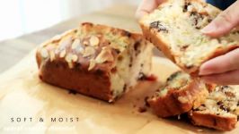 آموزش نان موزی حجیم بدون تخم مرغEasy Eggless Moist Banana Bread