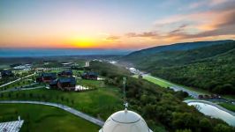 RIXOS QUBA AZERBAIJAN SUNRISE TIMELAPSE