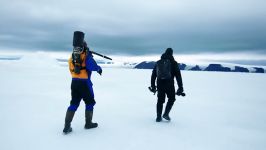 دنیای حیوانات  فیلمبرداری یخ های نازک قطب جنوب  Filming Thin Ice Antarctica