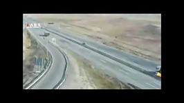 تصادف شدید در آزادراه زنجان  تبریز