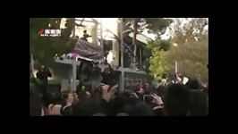 روضه خوانی پدر پاشایی در تشیع جنازه