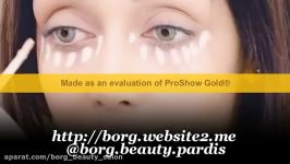 آموزش آرایش چشم اسموکی سایه چشم .. smokey eyes در سالن زیبایی BORG پردیس