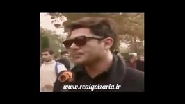 مصاحبه محمدرضا گلزار درمراسم تشییع درباره پاشایی پارت 3