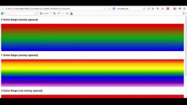 گرادینت یا طیف رنگ در css3  gradient