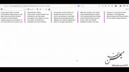 چندستونه کردن در css3 multiple columns