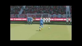 ضربه آزاد رونالدو در pes 2014 مثل ضربه در منچسنر 