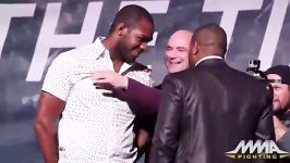 UFC 182 Jon Jones vs. Daniel Cormier Staredown