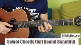 Sweet Chords that Sound Beautiful on Acoustic Guitar + Melody in Octaves