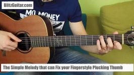 The Simple Melody that will Fix your Fingerstyle Plucking Thumb