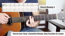 Chords that Sing a Beautiful Melody Only Possible in E major.