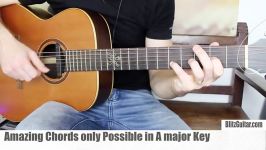 Amazing Fingerstyle Chords Only Possible in A major Key