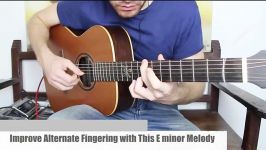 Use this Badass Melody in E minor to Improve Fingerstyle Technique.