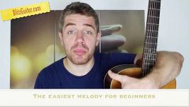 The Easiest Fingestyle Melody for Beginners  E Minor Melody