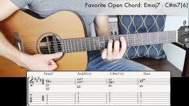 Top 8 Open Chords I love the Most  Creative Fingerstyle Guitar