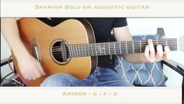 Spanish Guitar Solo ... On Acoustic Guitar.