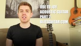 #2 Ode to Joy Main Theme Acoustic Guitar Lesson Fingerstyle TAB