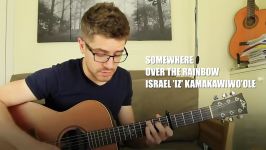 Somewhere over the Rainbow Israel Kamakawiwoʻole  Fingerstyle Guitar Lesson