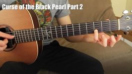 #2 Curse of the Black Pearl Acoustic Guitar Lesson Chord Melody