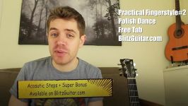 Polish Dance  Simple melody for Beginners using Fingerstyle  #2