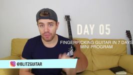 DAY 5  Spanish Melody FINGERPICKING GUITAR IN 7 DAYS