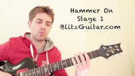 Hammer on Guitar Technique Stage 1 Symmetrical Exercises.