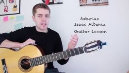 Asturias Isaac Albeniz Classical Guitar Lesson wGuitar Tutorial for Intermediate