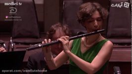 صدای زیبای فلوت باروک نوازندگی جولیت هورل همراهی ارکستر زهی