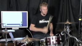 Classic Rock Drum Play Along #1  Jared Falk