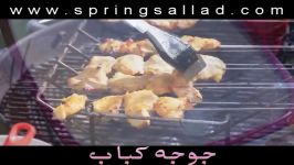 جوجه کباب ازآشپزخانه خوراک ایرانی  روش ماریناد کبابی کردن جوجه کباب