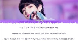 آهنگ euphoria bts v زیرنویس تلفظ