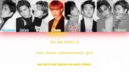 EXO LOVE SHOT HAN ROM ENG Color Coded Lyrics