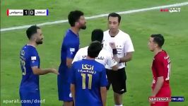 درگیری شدید بازیکنان استقلال‌وپرسپولیس