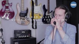 12 Bar Blues Fast Swing Harmonica Backing Track in G