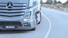 تست کوتاه کامیون جدید مرسدس بنز Actros MP4 1851