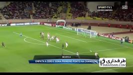 خلاصه بازی موناکو 0 0 بنفیکا