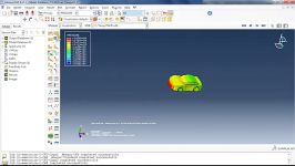 شبیه سازی  co simulation خودر در آباکوسABAQUS