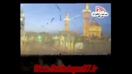 علقمه بالا آمدن شبیه ضریح امام حسین ع بانوای مسلمی زاده