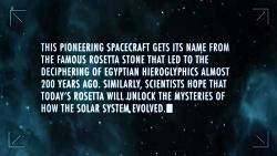 موزیک ویدئو آهنگ Rosetta ونگلیس  جدول زمانی فضاپیمای رزتا