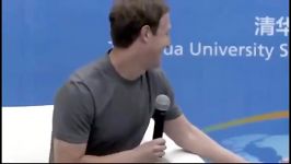 چینی صحبت کردن مارک زاکربرگ مدیر عامل فیسبوک