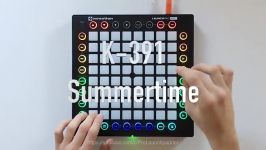 K 391  Summertime Triple Launchpad Cover