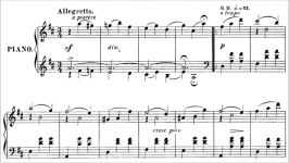 Aleksandr Glazunov  Waltz Op. 42 No. 3 audio + sheet music