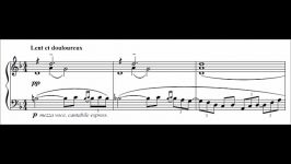 Claude Debussy  Elegie audio + sheet music