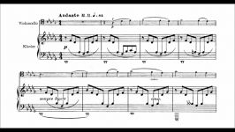 Aleksandr Glazunov  Elegy for cello and piano Op. 17 audio + sheet music